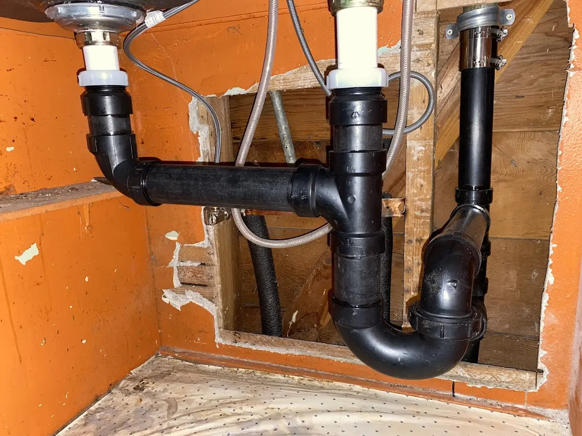 Professional Repiping Services equipment and tools on the job in Colebrookdale